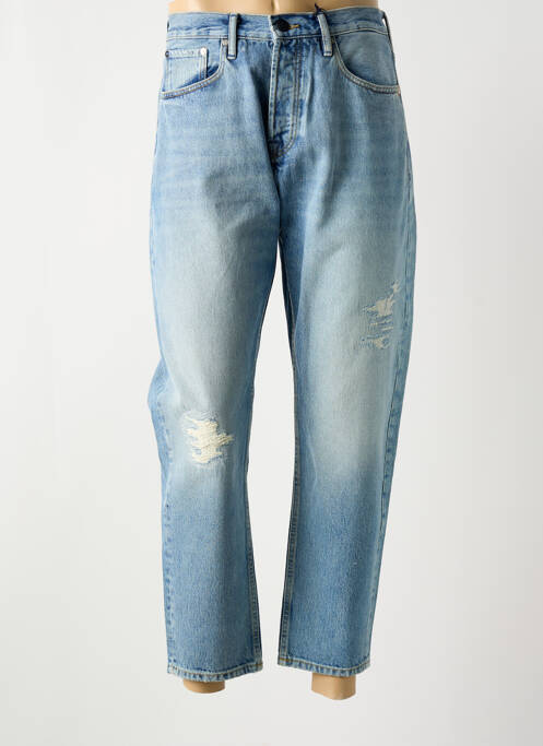 Jeans coupe droite bleu SCOTCH & SODA pour homme