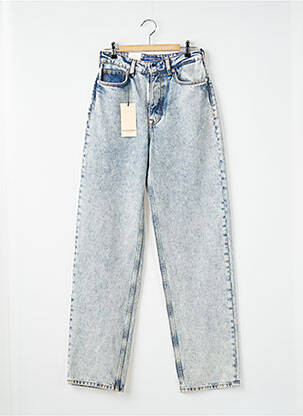 Jeans coupe droite taille haute taille haute bleu SCOTCH & SODA femme