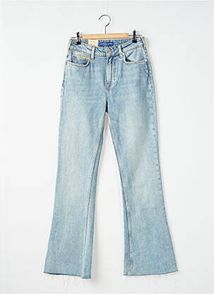 Jean coupe flare stretch taille haute bleu SCOTCH & SODA femme