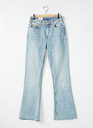Jean coupe flare taille haute taille haute bleu SCOTCH & SODA femme