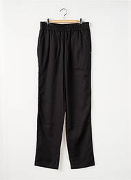 Pantalon droit tissage crêpe taille normale noir SCOTCH & SODA femme