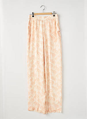 Pantalon droit taille élastique taille normale orange SCOTCH & SODA femme