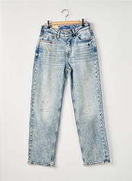 Jeans coupe droite stretch taille normale bleu SCOTCH & SODA femme
