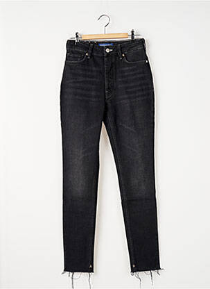 Jeans skinny taille haute taille haute noir SCOTCH & SODA femme