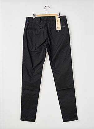 Pantalon chino tissage popeline taille normale noir SCOTCH & SODA femme