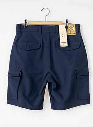 Bermuda tissage popeline taille normale bleu SCOTCH & SODA femme