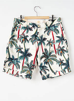 Bermuda taille à pinces taille normale beige SCOTCH & SODA homme