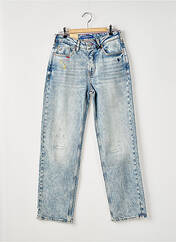 Jeans coupe droite bleu SCOTCH & SODA pour femme seconde vue