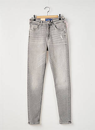 Jeans skinny gris SCOTCH & SODA pour femme