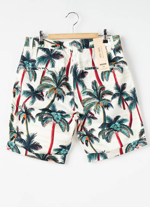 Bermuda taille à pinces taille normale beige SCOTCH & SODA homme