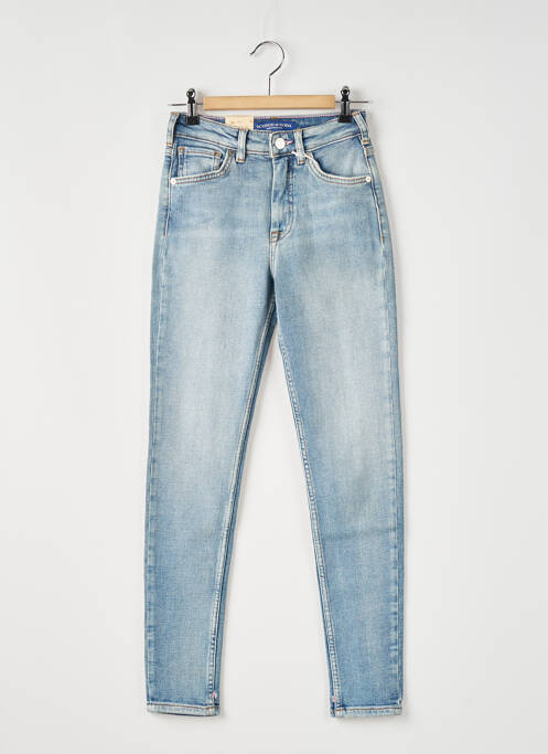 Jeans skinny bleu SCOTCH & SODA pour femme
