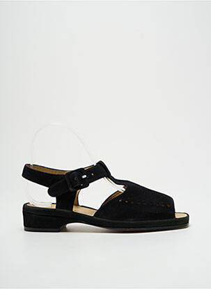 Sandales/nu pieds fermeture boucle(s) talon plat jusqu'à 3cm noir JB MARTIN femme