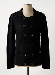 Gilet manches longues fermeture boutonnée sur le devant noir CH. K. WILLIAMS homme