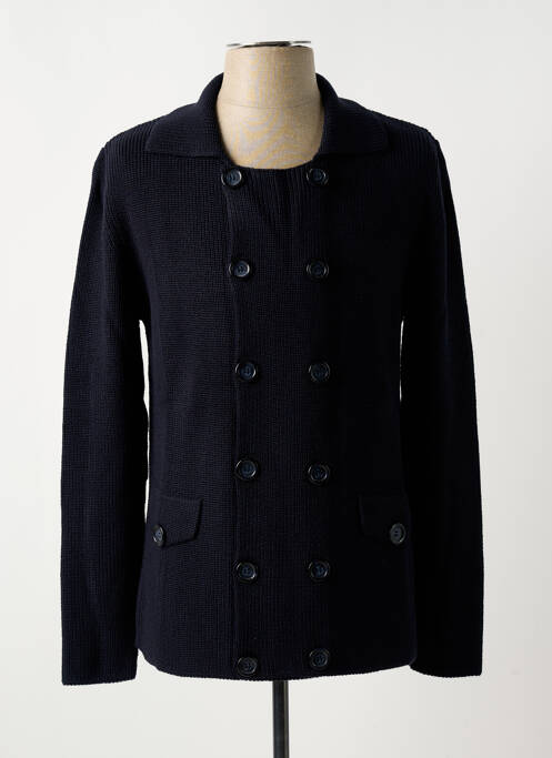 Gilet manches longues bleu CH. K. WILLIAMS pour homme