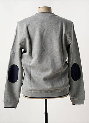 Pull col rond manches longues gris CH. K. WILLIAMS homme