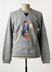 Pull gris CH. K. WILLIAMS pour homme seconde vue