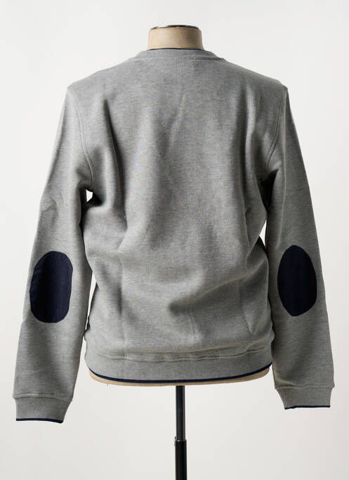 Pull col rond manches longues gris CH. K. WILLIAMS homme