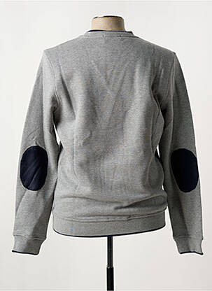 Pull col rond manches longues gris clair CH. K. WILLIAMS homme