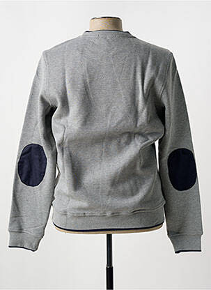 Pull col rond manches longues gris CH. K. WILLIAMS homme