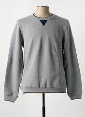 Pull gris MAISON WOOLIES pour homme seconde vue