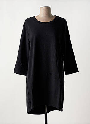Robe courte manches longues manches longues noir CISO femme