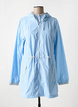 Imperméable fermeture zip séparable a capuche bleu BROADWAY femme