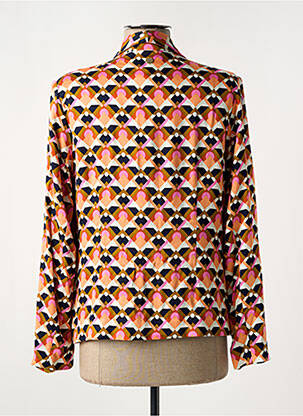 Blazer coupe cintrée orange LOLA ESPELETA femme