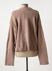 Gilet manches longues marron BROADWAY pour femme seconde vue