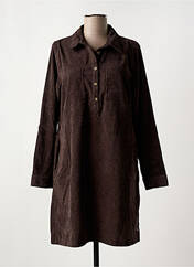 Robe courte marron BROADWAY pour femme seconde vue