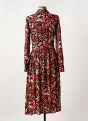 Robe mi-longue orange LOLA ESPELETA pour femme seconde vue