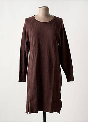 Robe pull marron BROADWAY pour femme