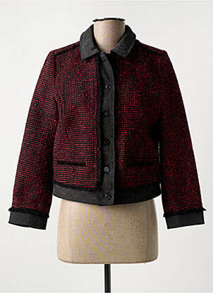 Veste casual rouge IKKS pour femme
