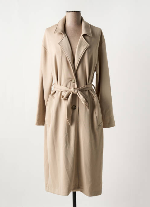Manteau long beige BROADWAY pour femme