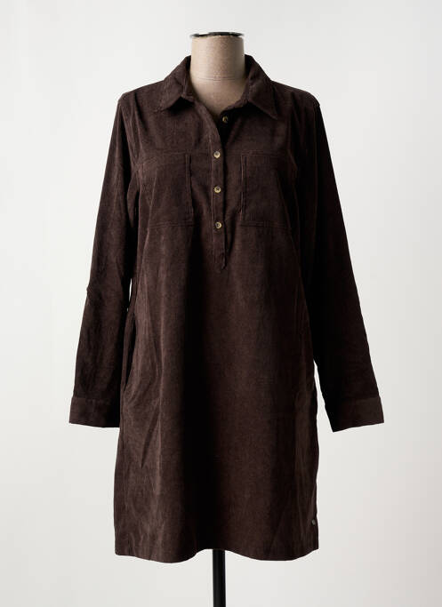 Robe courte marron BROADWAY pour femme