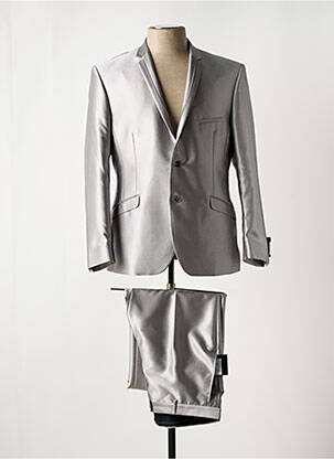 Costume de cérémonie coupe costume gris FRANCK ELISEE homme