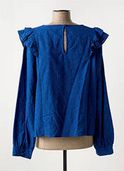 Blouse bleu SYMBIOSE pour femme seconde vue