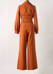 Combi-pantalon orange SYMBIOSE pour femme seconde vue