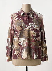 Polo violet GUY DUBOUIS pour femme seconde vue