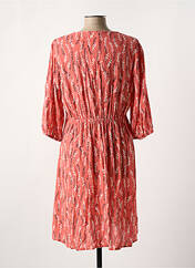 Robe mi-longue rouge ANGE pour femme seconde vue