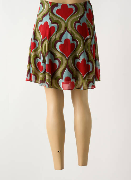 Jupe courte vert SYMBIOSE femme