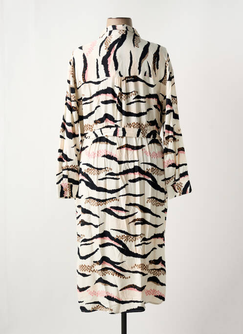 Robe mi-longue blanc BROADWAY femme