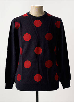 Pull col rond manches longues bleu CH. K. WILLIAMS homme