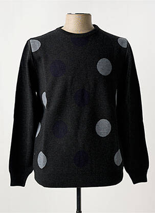 Pull col rond manches longues gris CH. K. WILLIAMS homme