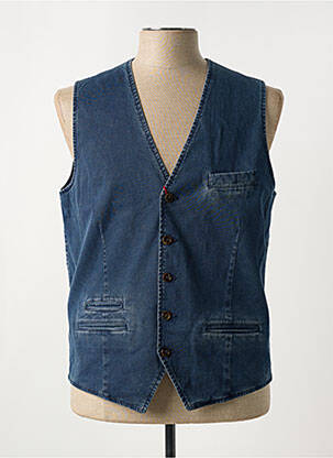 Gilet sans manche poches bleu CH. K. WILLIAMS homme