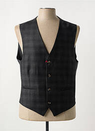 Gilet sans manche bi-matiére gris CH. K. WILLIAMS homme