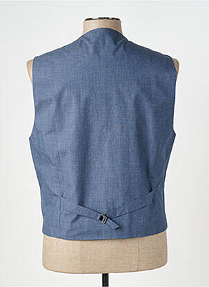 Gilet sans manche bi-matiére bleu CH. K. WILLIAMS homme