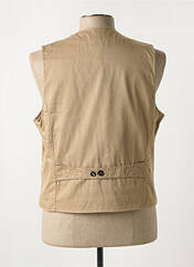 Gilet sans manche beige MAISON WOOLIES pour homme seconde vue