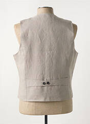 Gilet sans manche beige MAISON WOOLIES pour homme seconde vue