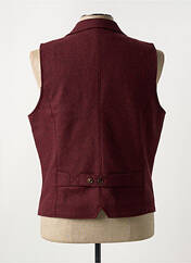 Gilet sans manche rouge MAISON WOOLIES pour homme seconde vue