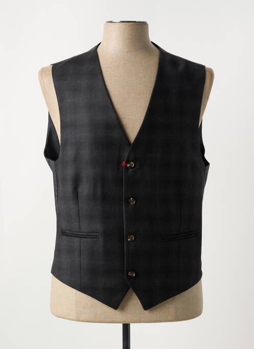 Gilet sans manche bi-matiére gris CH. K. WILLIAMS homme